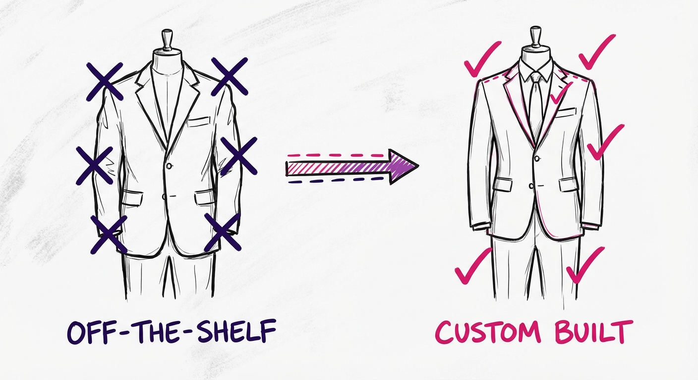 Custom vs Off-the-Shelf: The Tailored Fit