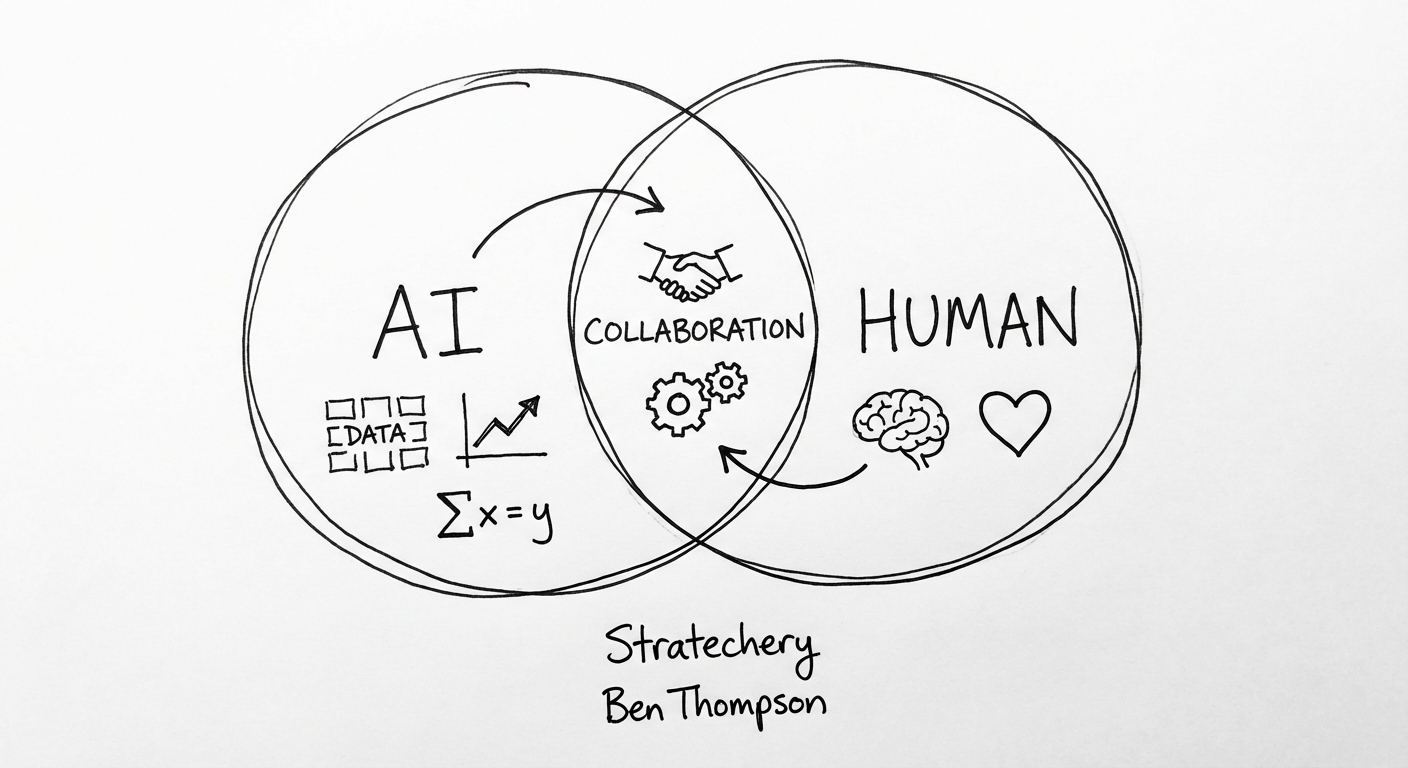AI capabilities vs human expertise