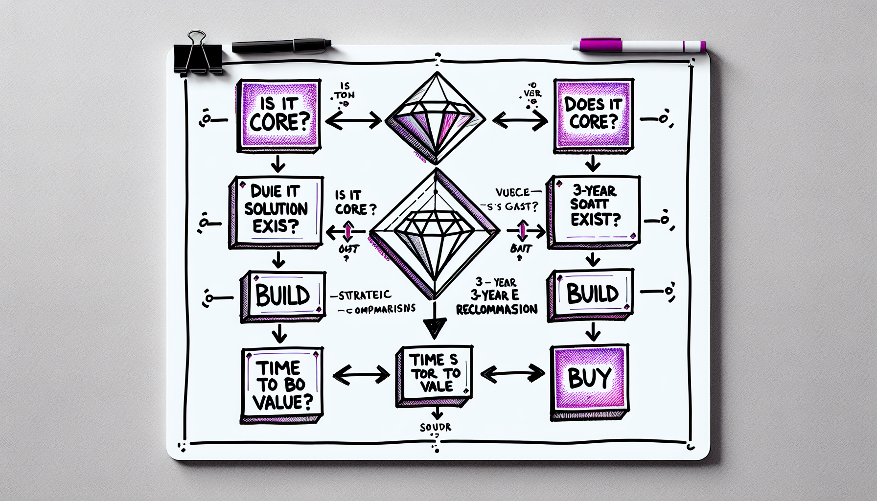 Build vs Buy Decision Flowchart - 5 questions to guide your decision