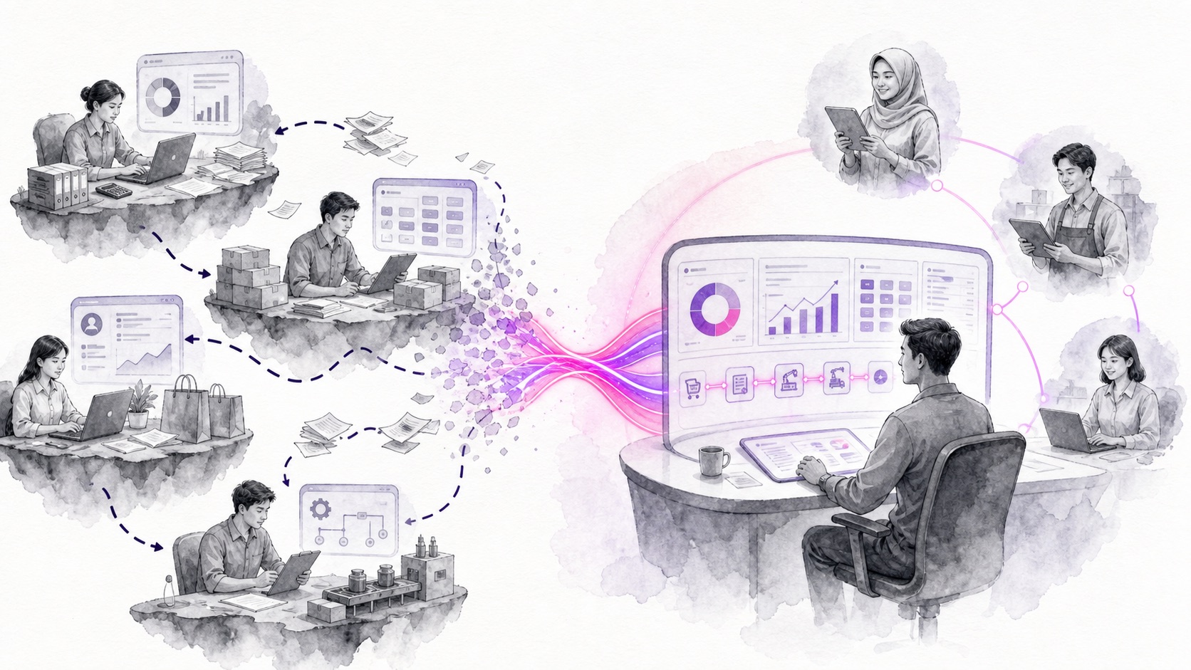 ERP System vs Separate Apps: When Do You Need Integration?