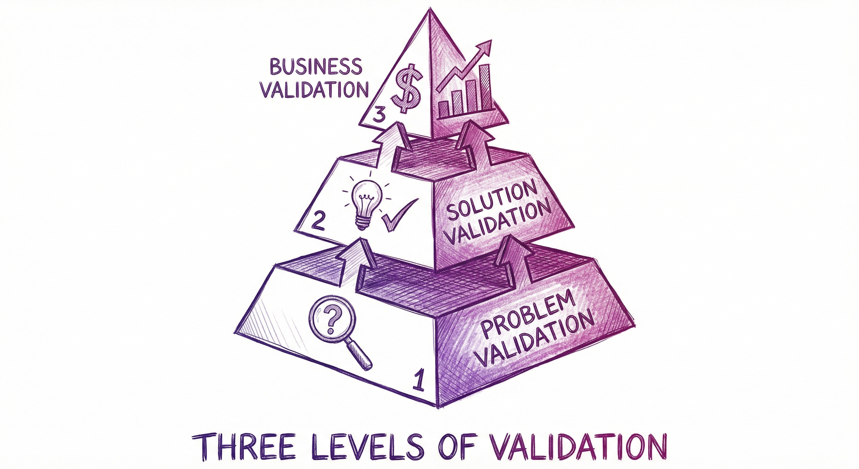 Three levels of validation